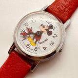 Bradley Hecho en Suiza Mickey Mouse reloj Para piezas y reparación, no funciona