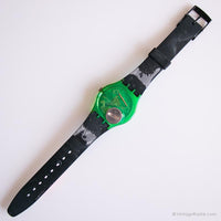 1989 Swatch GG104 Shibuya reloj | EXTRAÑO Swatch con caja y papeles