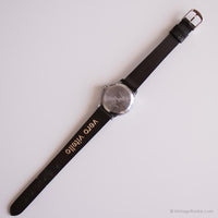 Antiguo Timex Oficina reloj para mujeres | Tono plateado asequible reloj