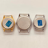 Lot of 3 Lorus Mickey Mouse Disney Watches for Parts & Repair - NOT WORKING