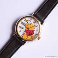 Klein Timex Winnie the Pooh Uhr für Frauen | Jahrgang Disney Uhren