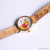 التسعينيات Timex Winnie the Pooh ساعة نسائية بالحزام الأصلي