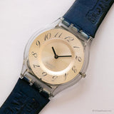 Vintage ▾ Swatch Skin SFK199 Panna Montata Watch | Pelle rara Swatch