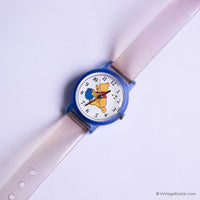 Plástico azul Seiko Winnie the Pooh Disney reloj | 90s Seiko Relojes