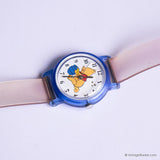 Blauer Plastik Seiko Winnie the Pooh Disney Uhr | 90er Jahre Seiko Uhren