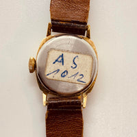 1970 Zentra Incabloc Alemán reloj Para piezas y reparación, no funciona
