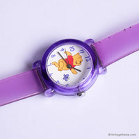 Lila Spaß Seiko Winnie the Pooh Disney Uhr | 90er Jahre Seiko Uhren