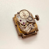1950s Arlea Art Deco 15 Rubis Watch for Parts & Repair - NOT WORKING