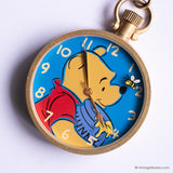 Selten Timex Winnie the Pooh Tasche Uhr | Disney Erinnerungsstücke