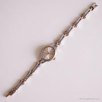 Vintage Timex Bracelet Watch for Ladies | Two-tone Steel Wristwatch