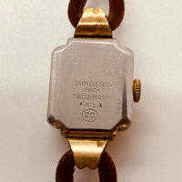 Roamer 15 Rubis Swiss hecho Art Deco reloj Para piezas y reparación, no funciona