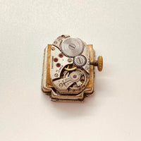 Roamer ساعة آرت ديكو سويسرية الصنع 15 روبية لقطع الغيار والإصلاح - لا تعمل