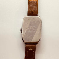 1940s Art Deco Tank Military Watch for Parts & Repair - NOT WORKING