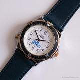 Vintage ▾ Timex Watch Select Indiglo Winston | Raro bicolore Timex Orologio