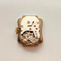 Art déco aspor 17 rubis bernal allemand montre pour les pièces et la réparation - ne fonctionne pas