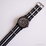 Vintage Brown Timex Expedition Uhr | Lässiges schwarzes Zifferungsdatum Uhr