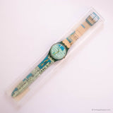 1990 Metroscape GN109 swatch reloj | Vintage hecha suiza reloj