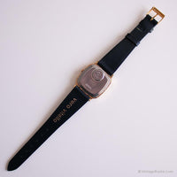 Quadrato vintage Timex Q Guarda per donne | Orologio in quarzo analogico tono