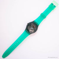 1992 Swatch GM111 Sari reloj | Antiguo Swatch Relojes de pulsera