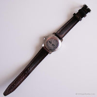 Vintage Timberland reloj | Reloj de pulsera de tono plateado redondo