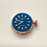 Dial azul Anker 85 17 Rubis reloj Para piezas y reparación, no funciona