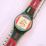 1994 Swatch Poncho GM122 reloj | 90 coleccionable Swatch Caballero reloj