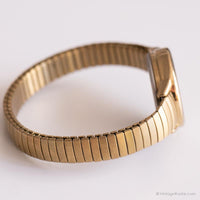 Vintage Elegant Timex Indiglo Watch | Gold-tone Bracelet Watch for Her