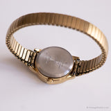 Elegante vintage Timex Orologio indiglo | Bracciale oro orologio per lei