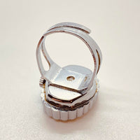 Fero Feldmann 17 Rubis suizo Hecho anillo reloj Para piezas y reparación, no funciona