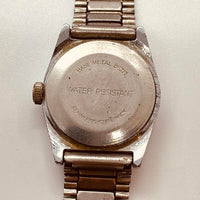 Dial azul Timex Modelo de Gran Bretaña reloj Para piezas y reparación, no funciona