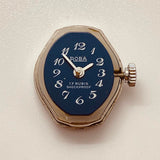 Blaues Zifferblatt Roba 17 Rubis klein Uhr Für Teile & Reparaturen - nicht funktionieren