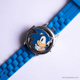 Blue Sonic der Hedgehog -Charakter Digital Quarz Uhr