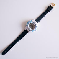 Vintage White Timex Sports Watch for Her | Digital Chronograph Watch