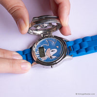 Blue Sonic The Hedgehog Character Digital Quartz Watch