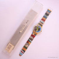 Vintage 1992 Swatch GZ126 THE PEOPLE Watch | Swatch Specials
