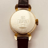 1970 FLORAL CIMIER 17 BEWELS Aluminium montre pour les pièces et la réparation - ne fonctionne pas