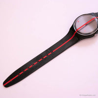 Swatch 360 Rouge Sur Blackout GZ119 Watch Limited Edition No.#2553