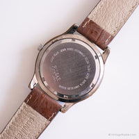 Vintage Large Dial Pulsar Watch | Elegant Silver-tone Date Watch