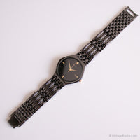 Vintage Schwarz Pulsar Uhr für Frauen | Japan Quartz Analog Datum Uhr