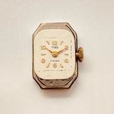 Intex Cal 390 Gold-Plated German Watch for Parts & Repair - NOT WORKING