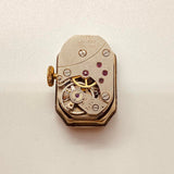 Intex Cal 390 Gold-plattiert Deutsch Uhr Für Teile & Reparaturen - nicht funktionieren