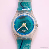 2001 Swatch Acceso a Monte da Lua Skk113 reloj con caja original