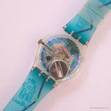 2001 Swatch Accedi a Monte da lua skk113 orologio con scatola originale