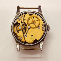 UMF de hombres de los años 70 Ruhla Alemán reloj Para piezas y reparación, no funciona