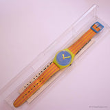 Vintage 1992 Swatch Chaise Long GJ109 reloj con caja y papel original