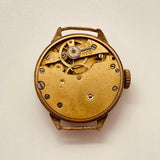 ساعة الجيب على طراز آرت ديكو من ثلاثينيات القرن العشرين لقطع الغيار والإصلاح - لا تعمل