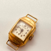 ساعة صغيرة من Art Deco Lynda 17 Jewels لقطع الغيار والإصلاح - لا تعمل