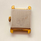 Sindaco rectangular suizo hecho reloj Para piezas y reparación, no funciona