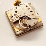 SINDACO RECTANGULAIRE MADE montre pour les pièces et la réparation - ne fonctionne pas