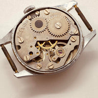Anni '70 emes 18a orologio tedesco militare per parti e riparazioni - non funzionante